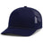 Pacific Headwear Trucker Snapback Braid Cap 104BR TRUE NAVY OS