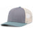 Pacific Headwear Trucker Snapback Cap | Pacific Headwear 104C Heather Grey/Beige/Smoke Blue OSFM Caps
