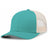 Pacific Headwear Trucker Snapback Cap | Pacific Headwear 104C Jaguar Teal/Beige/Jaguar Teal OSFM Caps