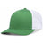 Pacific Headwear Trucker Snapback Cap | Pacific Headwear 104C Kelly/White/Kelly OSFM Caps