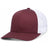 Pacific Headwear Trucker Snapback Cap | Pacific Headwear 104C Maroon/White/Maroon OSFM Caps