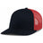 Pacific Headwear Trucker Snapback Cap | Pacific Headwear 104C Navy/Red/Navy OSFM Caps