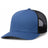Pacific Headwear Trucker Snapback Cap | Pacific Headwear 104C Ocean Blue/Lt Charcoal/Ocean Blue OSFM Caps