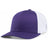 Pacific Headwear Trucker Snapback Cap | Pacific Headwear 104C Purple/White/Purple OSFM Caps