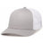 Pacific Headwear Trucker Snapback Cap | Pacific Headwear 104C Silver/White/Silver OSFM Caps