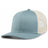 Pacific Headwear Trucker Snapback Cap | Pacific Headwear 104C Smoke Blue/Beige/Smoke Blue OSFM Caps
