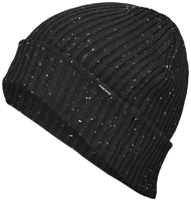 Pacific Headwear Tweed Beanie - Pacific Headwear P600K BLACK OS