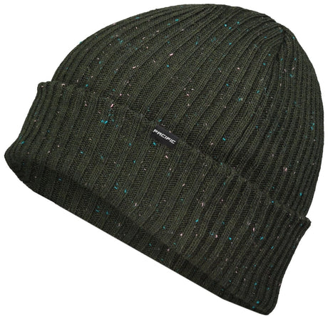 Pacific Headwear Tweed Beanie - Pacific Headwear P600K DARK GREEN OS