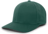 Pacific Headwear Twill Stretchfit Cap 430C DARK GREEN S/M