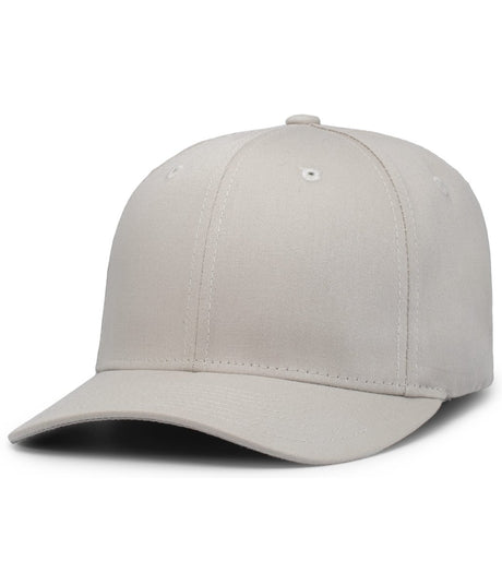 Pacific Headwear Twill Stretchfit Cap 430C SILVER S/M