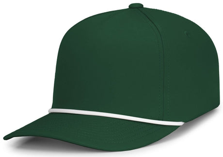 Pacific Headwear WEEKENDER CAP - Pacific Headwear P421 DARK GREEN/WHITE OS