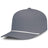 Pacific Headwear WEEKENDER CAP - Pacific Headwear P421 GRAPHITE/WHITE OS