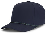 Pacific Headwear WEEKENDER CAP - Pacific Headwear P421 NAVY/NAVY/AQUA OS