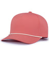 Pacific Headwear WEEKENDER CAP - Pacific Headwear P421 WATERMELON/VINTAGE WHITE OS