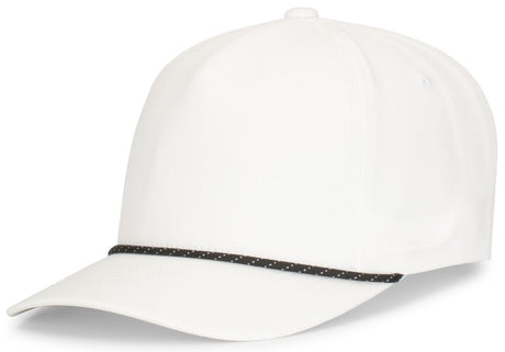 Pacific Headwear WEEKENDER CAP - Pacific Headwear P421 WHITE/BLACK/WHITE OS