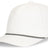 Pacific Headwear WEEKENDER CAP - Pacific Headwear P421 WHITE/GRAPHITE/WHITE OS