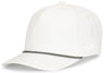 Pacific Headwear WEEKENDER CAP - Pacific Headwear P421 WHITE/GRAPHITE/WHITE OS
