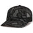 Pacific Headwear WEEKENDER DUCK CAMO TRUCKER SNAPBACK CAP - Pacific Headwear P686 BLACKOUT/LT CHARCOAL/BLACKOUT OS