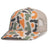 Pacific Headwear WEEKENDER DUCK CAMO TRUCKER SNAPBACK CAP - Pacific Headwear P686 BLAZE CAMO/KHAKI/BLAZE CAMO OS
