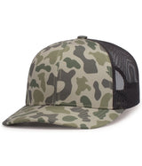 Pacific Headwear WEEKENDER DUCK CAMO TRUCKER SNAPBACK CAP - Pacific Headwear P686 CD/LC/CD OS