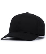 Pacific Headwear WEEKENDER LIGHTWEIGHT PERFORATED SNAPBACK - Pacific Headwear P413 BLACK OS