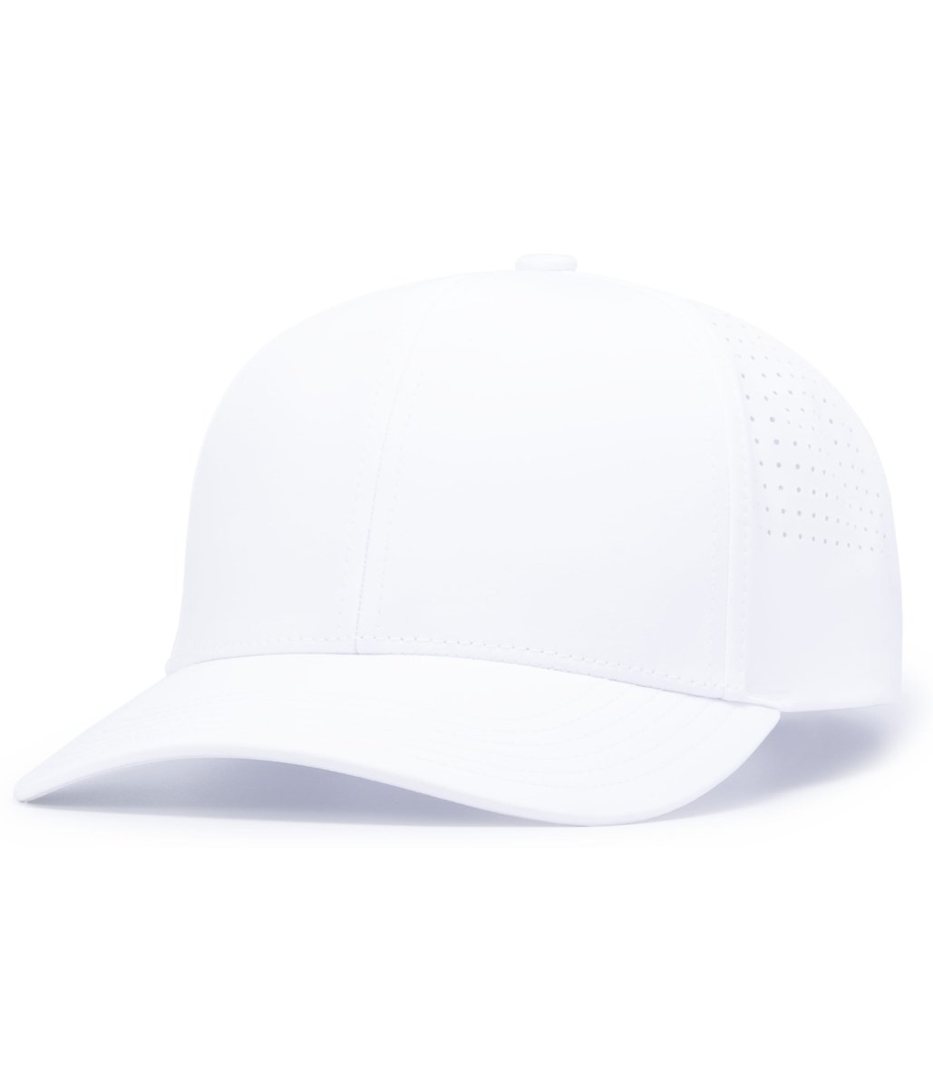 Pacific Headwear WEEKENDER LIGHTWEIGHT PERFORATED SNAPBACK - Pacific Headwear P413 WHITE OS