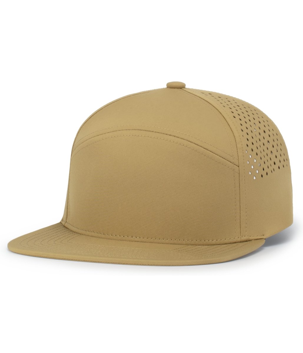 Pacific Headwear WEEKENDER PERFORATED 6 - PANEL ARCH CAP - Pacific Headwear P788 COYOTE BROWN OS