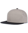 Pacific Headwear WEEKENDER PERFORATED 6 - PANEL ARCH CAP - Pacific Headwear P788 MINK/BLACK OS