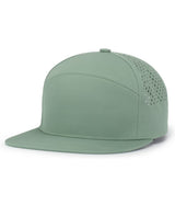 Pacific Headwear WEEKENDER PERFORATED 6 - PANEL ARCH CAP - Pacific Headwear P788 SAGE OS