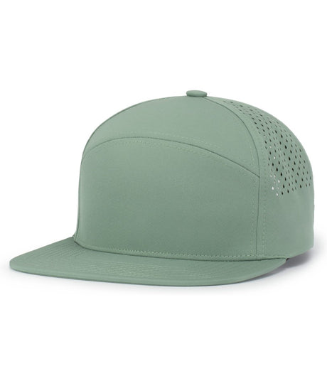 Pacific Headwear WEEKENDER PERFORATED 6 - PANEL ARCH CAP - Pacific Headwear P788 SAGE OS