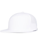 Pacific Headwear WEEKENDER PERFORATED 6 - PANEL ARCH CAP - Pacific Headwear P788 WHITE OS