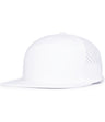 Pacific Headwear WEEKENDER PERFORATED 6 - PANEL ARCH CAP - Pacific Headwear P788 WHITE OS
