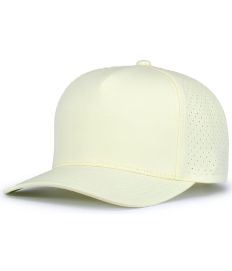 Pacific Headwear Weekender Perforated Snapback Cap - Pacific Headwear P424 CELESTIAL YELLOW OS