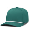 Pacific Headwear Weekender Perforated Snapback Cap - Pacific Headwear P424 DARK TEAL/WHITE OS