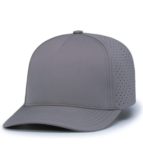 Pacific Headwear Weekender Perforated Snapback Cap - Pacific Headwear P424 GRAPHITE OS