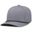 Pacific Headwear Weekender Perforated Snapback Cap - Pacific Headwear P424 GRAPHITE/BLACK OS