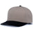 Pacific Headwear Weekender Perforated Snapback Cap - Pacific Headwear P424 MINK/BLACK OS