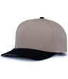 Pacific Headwear Weekender Perforated Snapback Cap - Pacific Headwear P424 MINK/BLACK OS