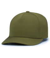 Pacific Headwear Weekender Perforated Snapback Cap - Pacific Headwear P424 MOSS GREEN OS