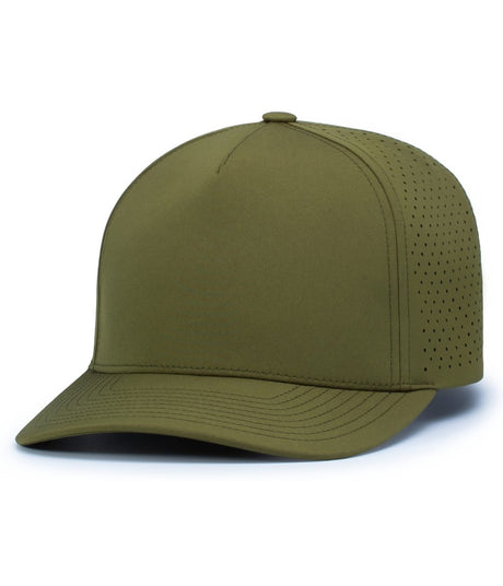 Pacific Headwear Weekender Perforated Snapback Cap - Pacific Headwear P424 MOSS GREEN OS