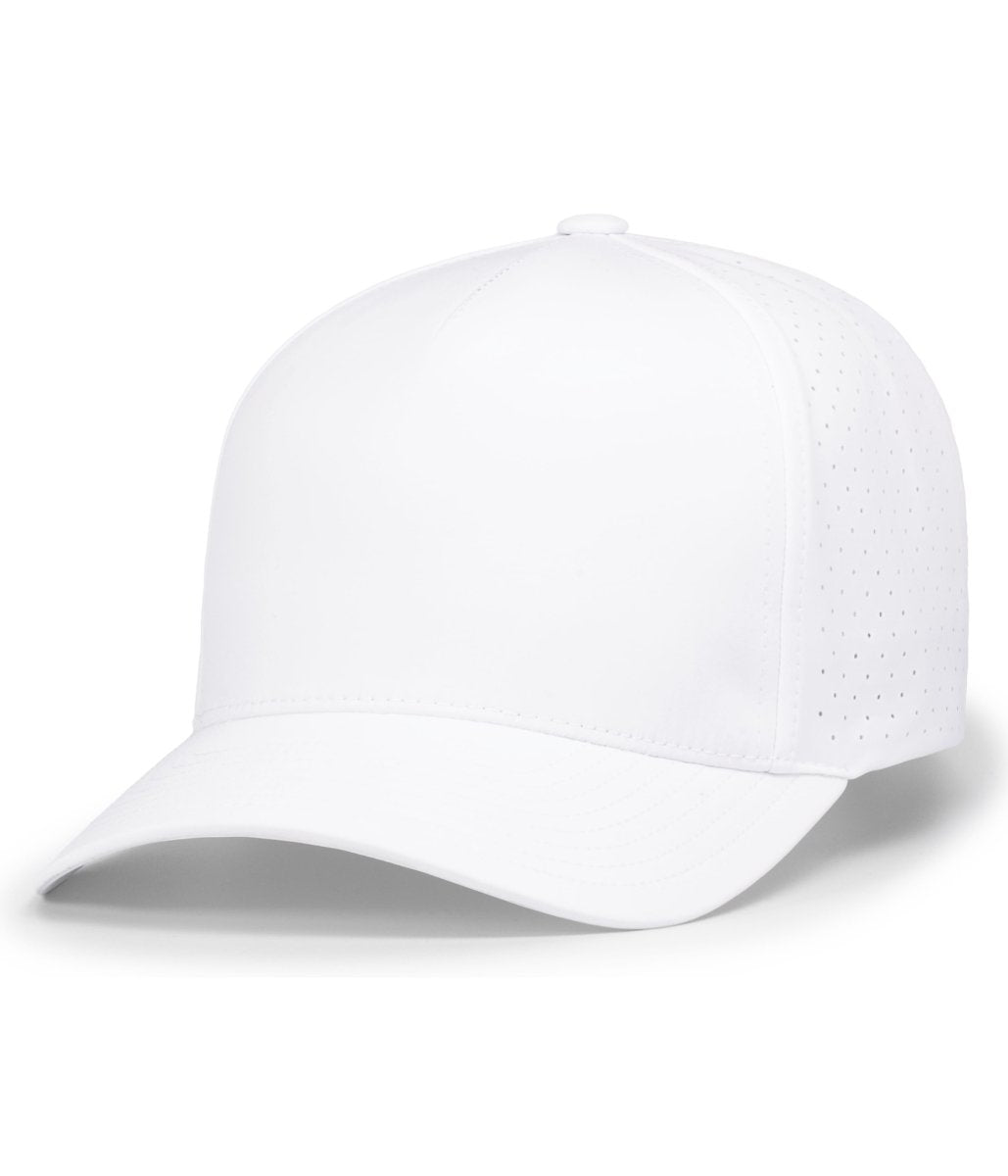 Pacific Headwear Weekender Perforated Snapback Cap - Pacific Headwear P424 WHITE OS