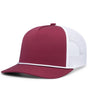 Pacific Headwear Weekender Trucker Cap - Pacific Headwear P423 BERRY/WHITE/BERRY OS