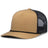 Pacific Headwear Weekender Trucker Cap - Pacific Headwear P423 BUCK/LT CHARCOAL/BUCK OS