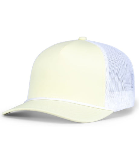Pacific Headwear Weekender Trucker Cap - Pacific Headwear P423 CELESTIAL YELLOW/WHITE OS