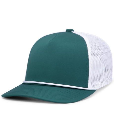 Pacific Headwear Weekender Trucker Cap - Pacific Headwear P423 DARK TEAL/WHITE/DARK TEAL OS