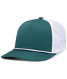 Pacific Headwear Weekender Trucker Cap - Pacific Headwear P423 DARK TEAL/WHITE/DARK TEAL OS