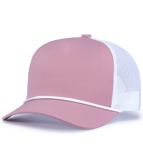 Pacific Headwear Weekender Trucker Cap - Pacific Headwear P423 DUSTY MAUVE/WHITE OS