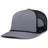Pacific Headwear Weekender Trucker Cap - Pacific Headwear P423 GRAPHITE/BLACK/GRAPHITE OS