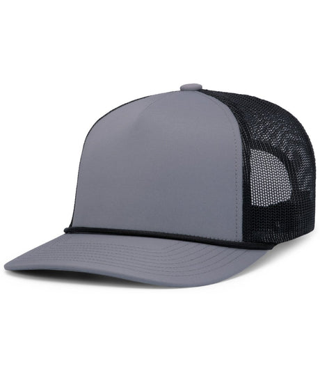 Pacific Headwear Weekender Trucker Cap - Pacific Headwear P423 GRAPHITE/BLACK/GRAPHITE OS