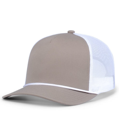 Pacific Headwear Weekender Trucker Cap - Pacific Headwear P423 MINK/WHITE OS